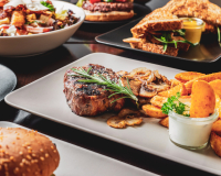 Rumpsteak Gemse/Buffalosauce